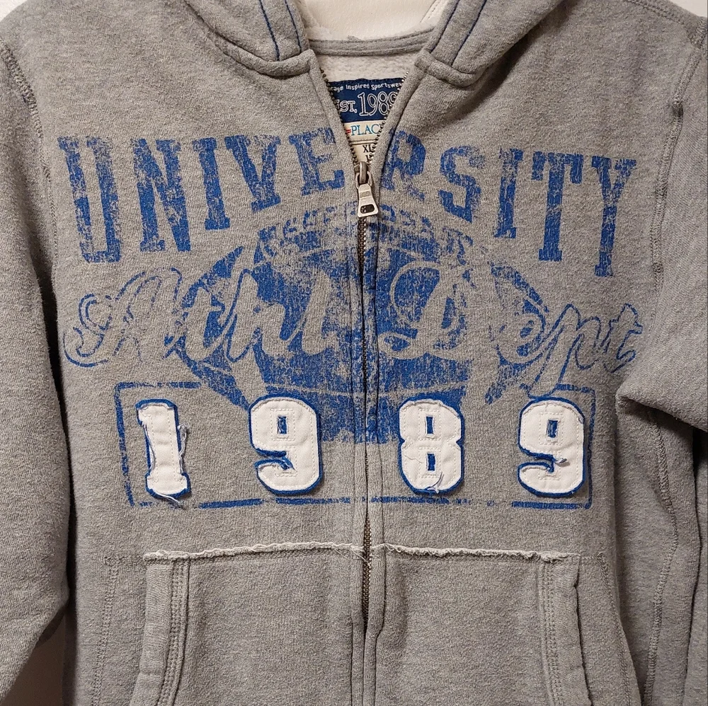 CHILDREN'S PLACE Full Zip Graphic Hoodie XL(14)